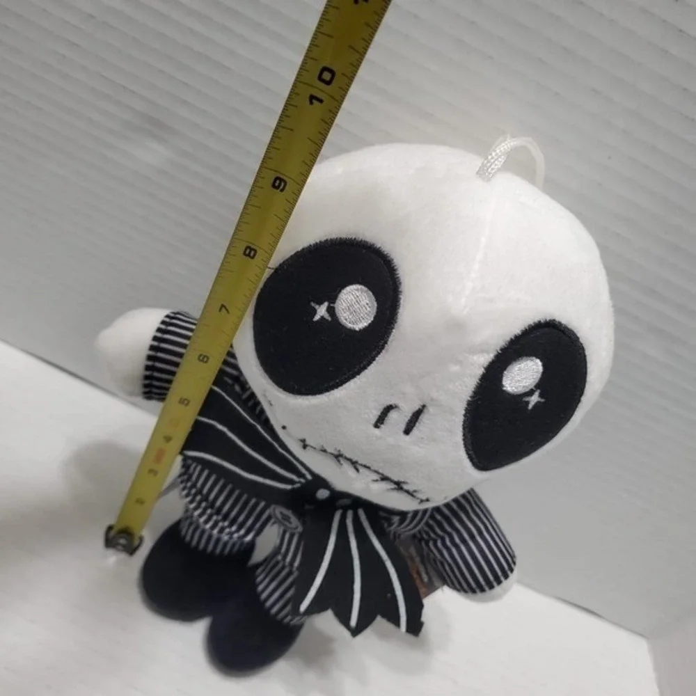 Disney Nightmare Before Christmas Jack Skellington Plush Ornament Hanging Toy 8